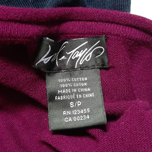 2/$20 Long  sleeve lord and Taylor top - Picture 4 of 4